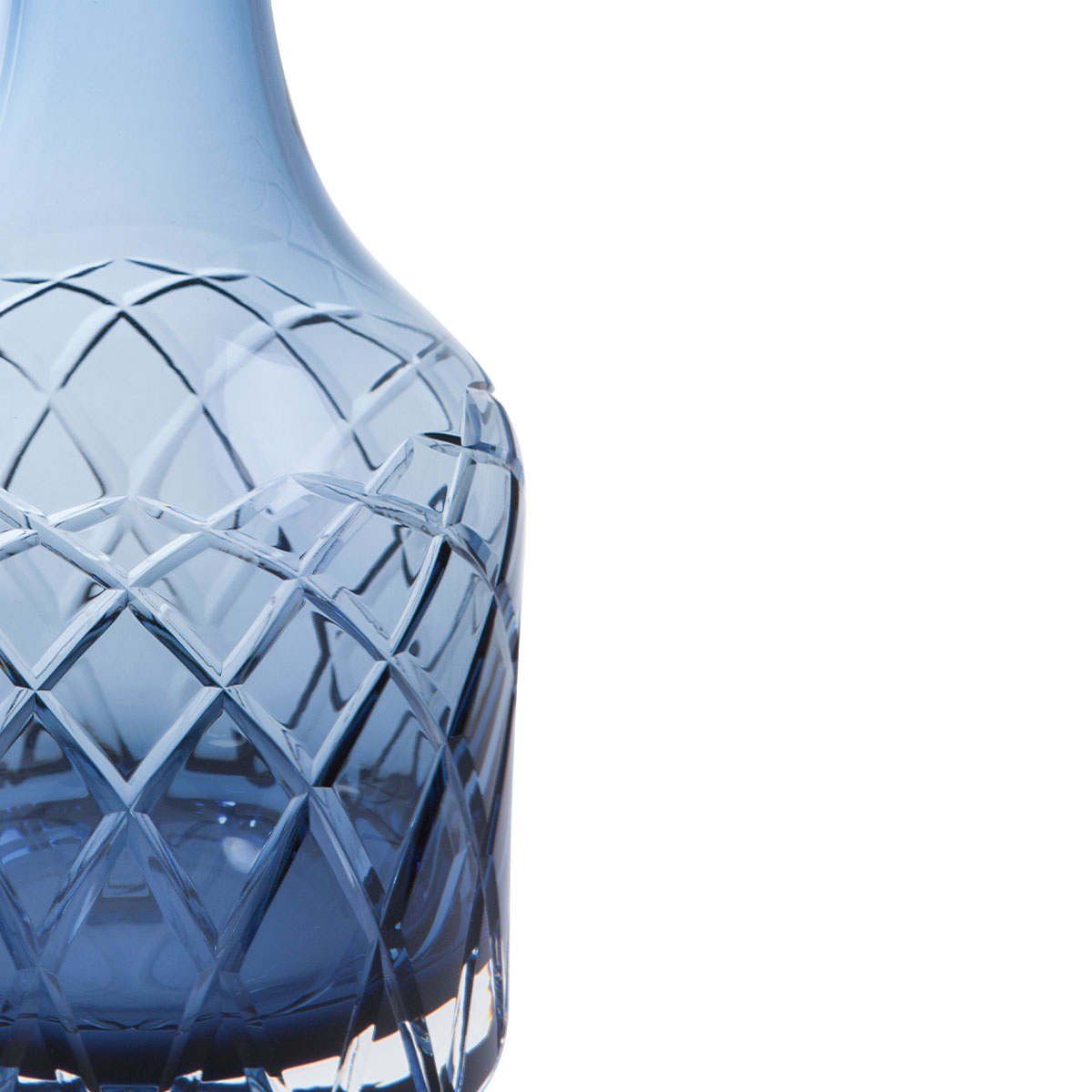 Harris Ink Blue Spirit Decanter
