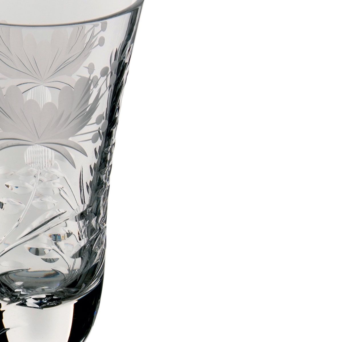 Honeysuckle Champagne Flute