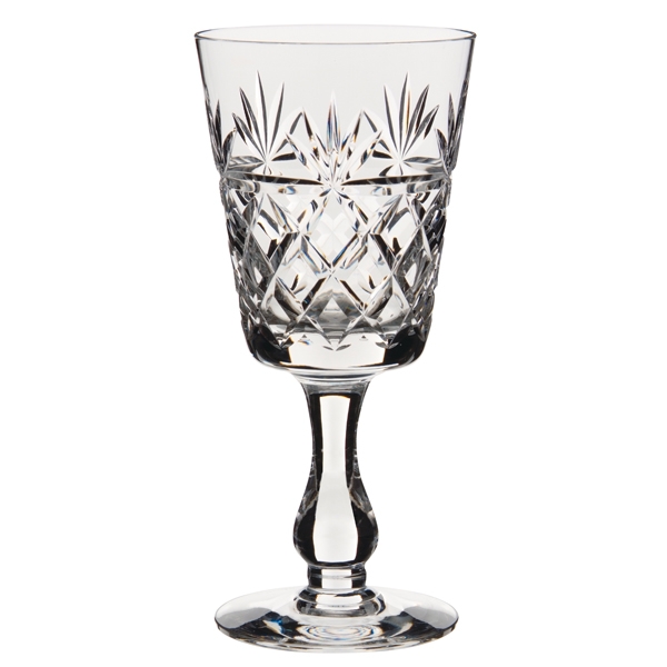Hawkes Crystal Wine Glasses Water Goblets Handmade Cornwall