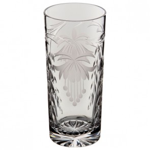 Fuchsia Highball Glass